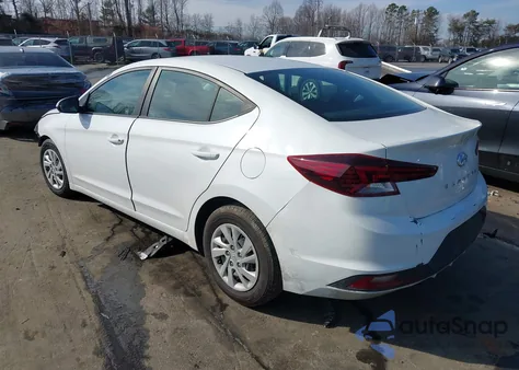 2019 Hyundai Elantra Se z USA, uszkodzony, nr VIN 5NPD74LF8KH473848